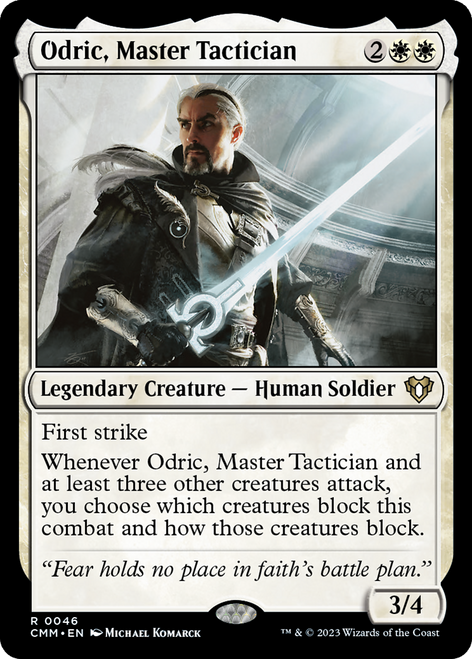 Odric, Master Tactician (CMM-046) - Commander Masters