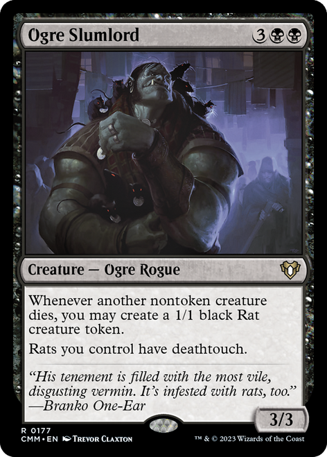 Ogre Slumlord (CMM-177) - Commander Masters