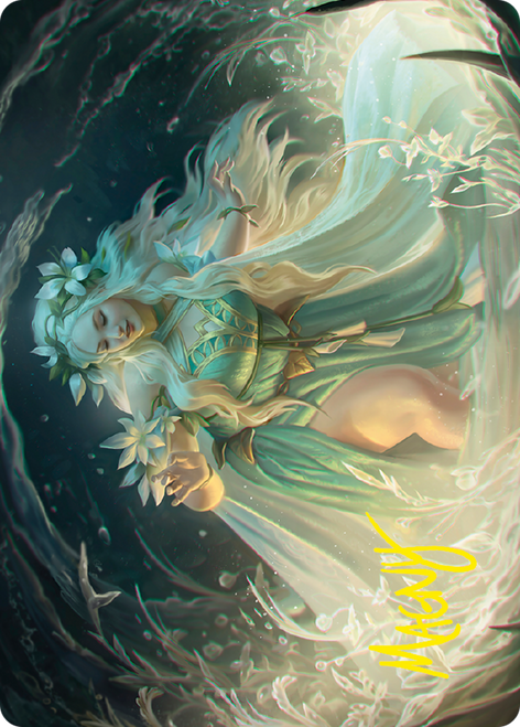 Goldberry, River-Daughter // Goldberry, River-Daughter (ALTR-006) - Tales of Middle-earth Art Series (Borderless) Foil