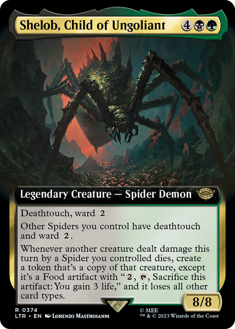 Shelob, Child of Ungoliant (LTR-374) - The Lord of the Rings: Tales of Middle-earth: (Extended Art)