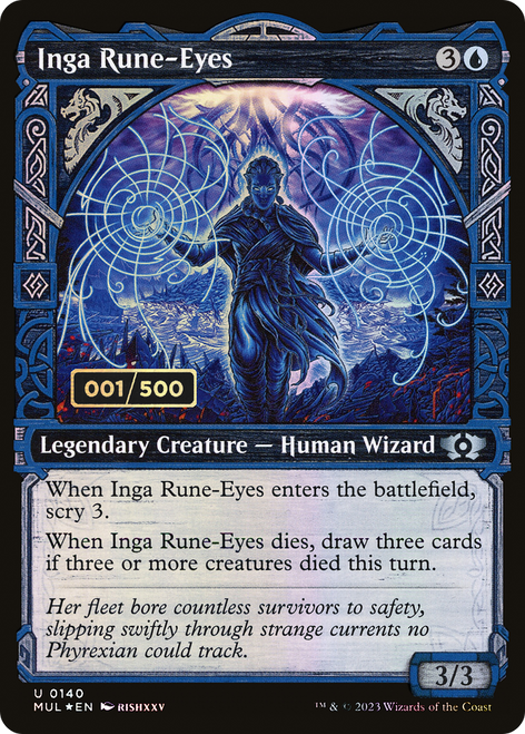 Inga Rune-Eyes (MUL-140Z) - Multiverse Legends: (Showcase) Foil