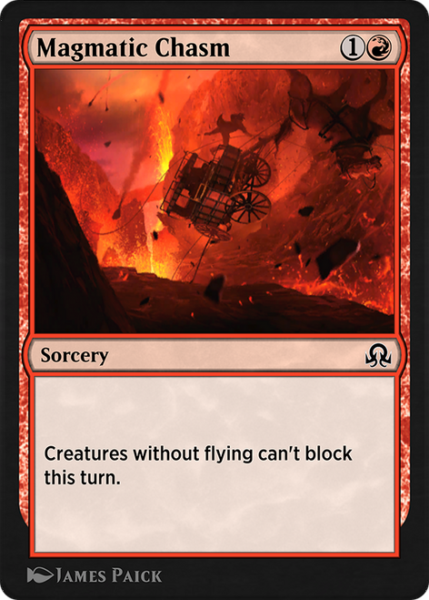 Magmatic Chasm (SIR-168) - Shadows over Innistrad Remastered