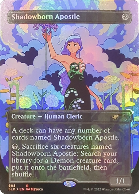 Shadowborn Apostle (SLD-685) - Secret Lair Drop (Borderless) Foil