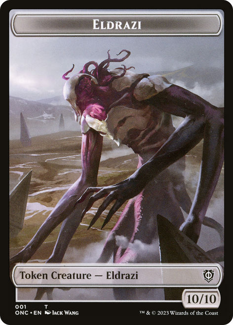 Eldrazi (TONC-001) - Phyrexia: All Will Be One Commander Tokens