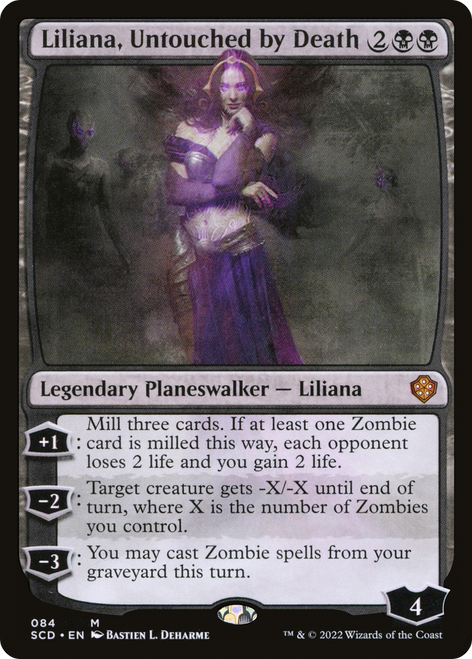 Liliana, Untouched by Death (SCD-084) - Starter Commander Decks