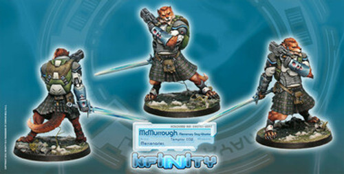 Infinity: Tearlach McMurrough (2 Chain Rifle, Templar CCW)