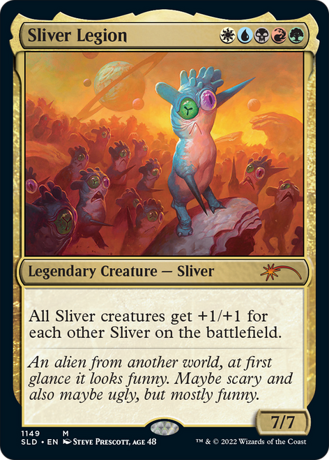 Sliver Legion (SLD-1149) - Secret Lair Drop Foil