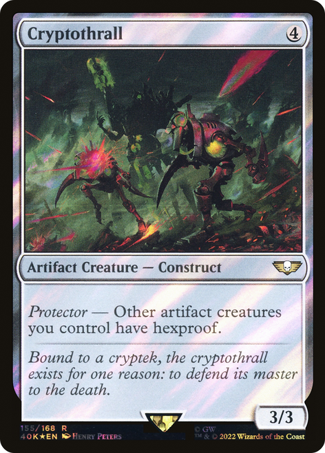 Cryptothrall (40K-155★) - Warhammer 40,000 Commander Foil
