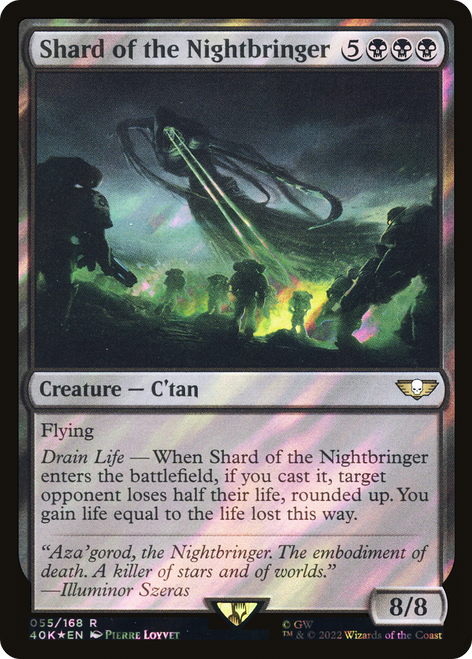 Shard of the Nightbringer (40K-55★) - Warhammer 40,000 Commander Foil