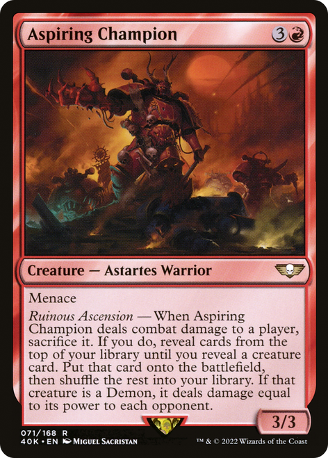 Aspiring Champion (40K-071) - Warhammer 40,000 Commander