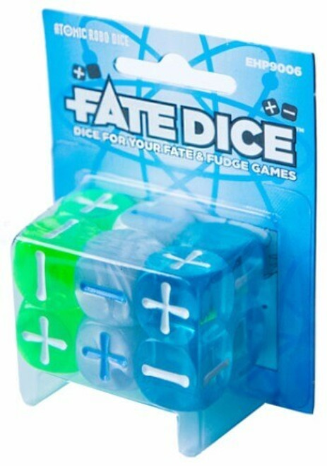 Fate Dice: Atomic Robo Dice