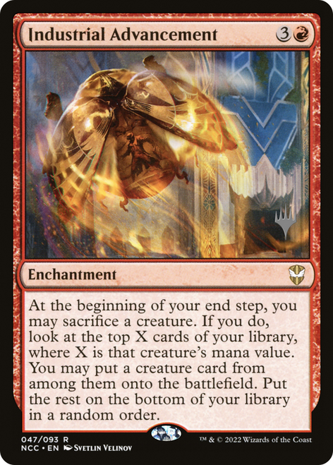 Industrial Advancement (PPSNC-47P) - New Capenna Commander Promos Foil