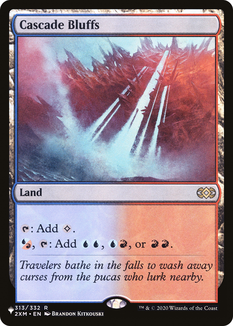 Cascade Bluffs (LIST-2XM-313) - The List
