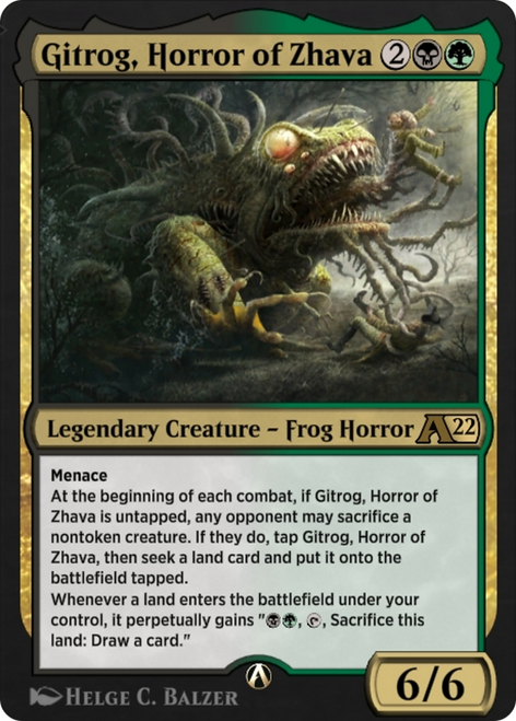 Gitrog, Horror of Zhava (Y22-058) - Alchemy: Innistrad