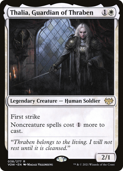 Thalia, Guardian of Thraben (VOW-038) - Innistrad: Crimson Vow
