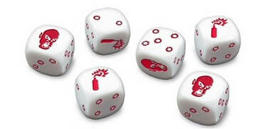 Zombicide: Dice - White