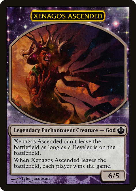 Xenagos Ascended (HERO-001) - Defeat a God: (enchantment)