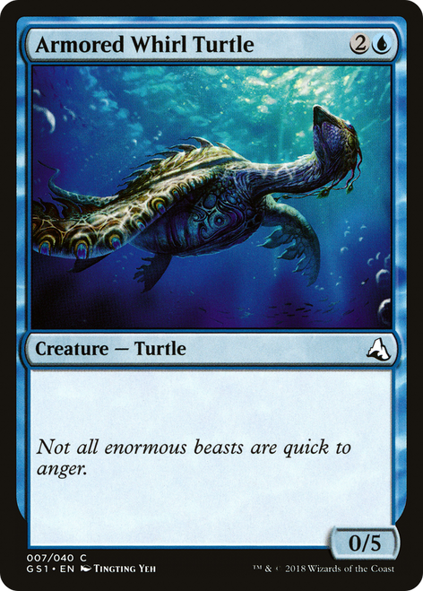 Armored Whirl Turtle (GS1-007) - Global Series Jiang Yanggu & Mu Yanling