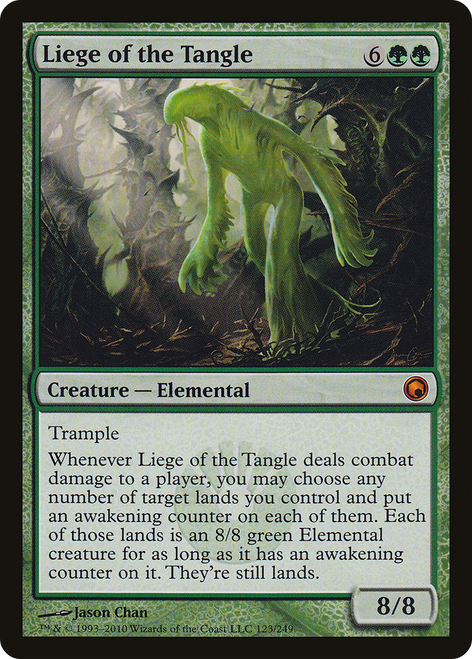 Liege of the Tangle (SOM-123) - Scars of Mirrodin