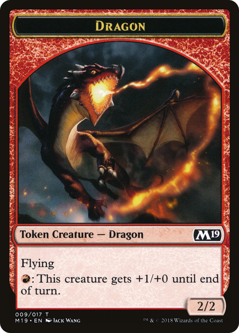 Dragon (M19-009) - Core Set 2019 Tokens