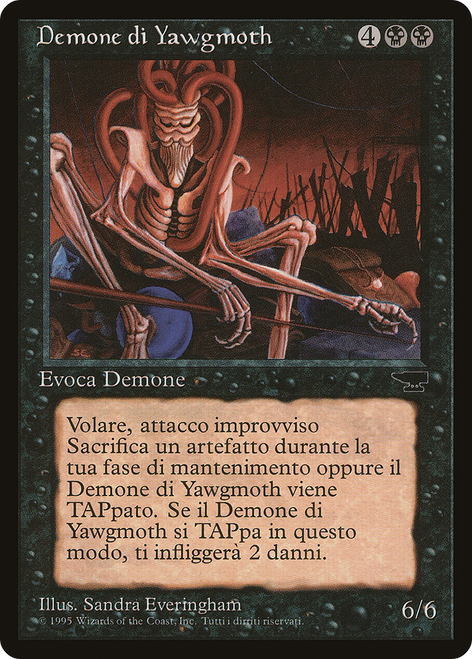 Yawgmoth Demon (REN-061) - Rinascimento