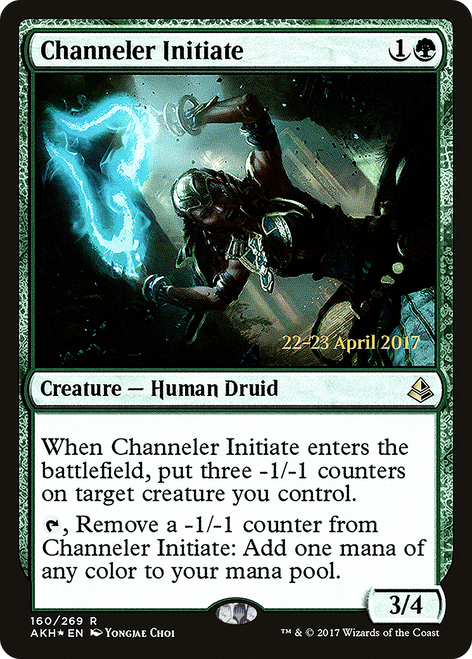 Channeler Initiate (PRE-160S) - Amonkhet Promos Foil