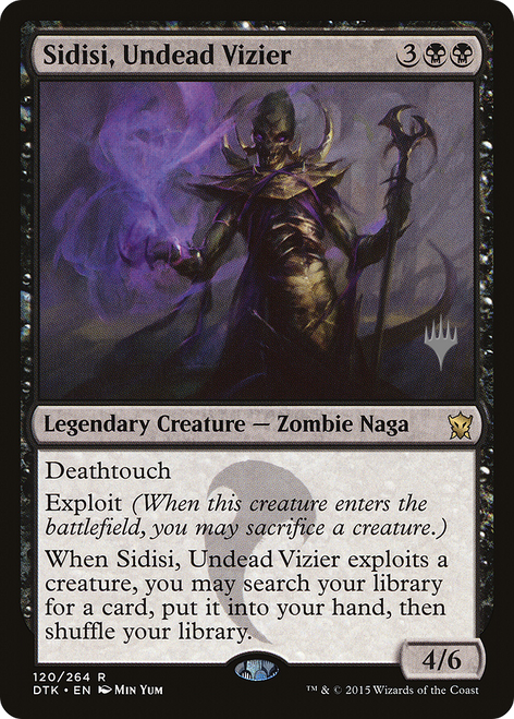 Sidisi, Undead Vizier (PPTHB-120P) - Dragons of Tarkir Promos Foil