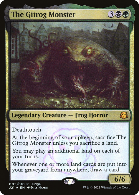 The Gitrog Monster (JDG-005) - Judge Gift Cards 2021 Foil