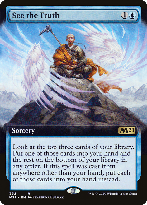 See the Truth (M21-352) - Core Set 2021: (Extended Art) Foil
