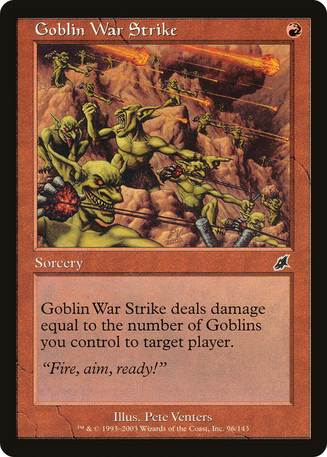 Goblin War Strike (SCG-096) - Scourge