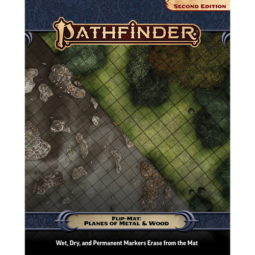 Pathfinder RPG 2nd Edition: Flip-Mat - Planes of Metal & Wood (PREORDER)