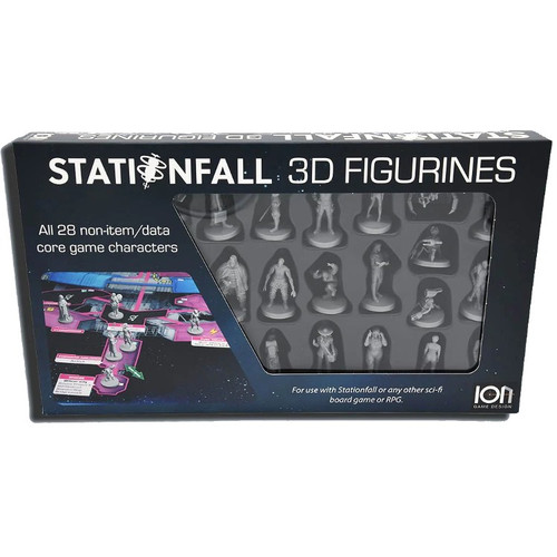 Stationfall: 3D Mini Character Figurines