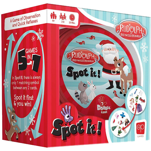 Spot It! Rudolph the Red-Nosed Reindeer (PREORDER)