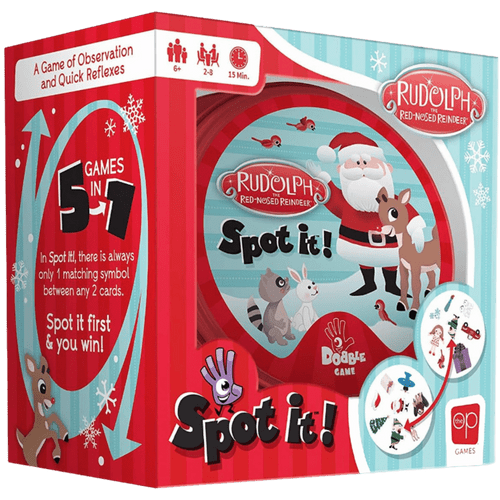 Spot It! Rudolph the Red-Nosed Reindeer