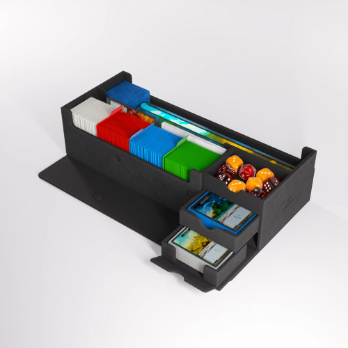 Gamegenic Deck Box Cards' Lair PRO 1000+ Convertible (Black) Game Nerdz