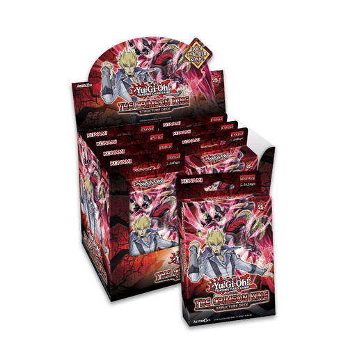 Yu-Gi-Oh!: The Crimson King - Structure Deck Display 1st Edition (8)