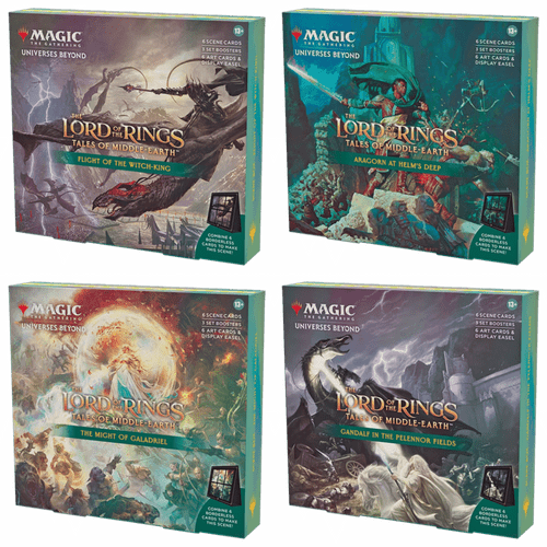 Magic: The Gathering - The Lord of the Rings - Tales of Middle-Earth - Scene Box (Set of 4)