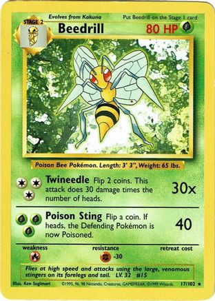Beedrill 17/102 - Base(LP)