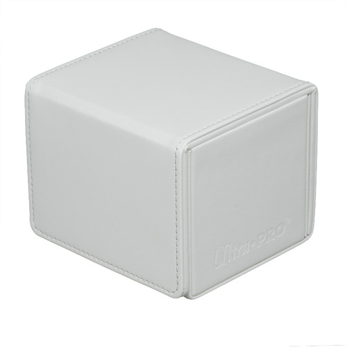 Ultra Pro Deck Box: Vivid - White (Alcove Edge)