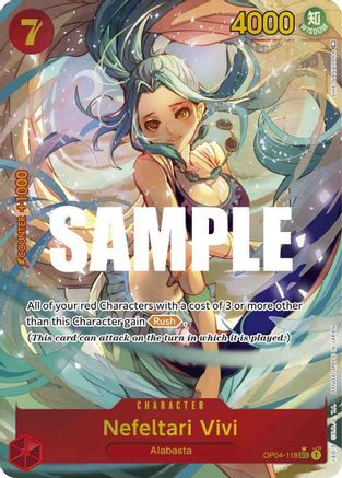 Nefeltari Vivi (Alternate Art) (OP04-118) Kingdoms of Intrigue Foil