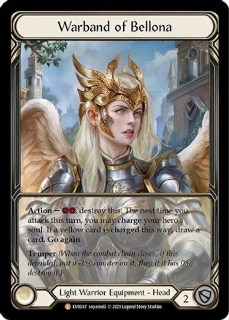 Warband of Bellona (Extended Art) (EVO247) Bright Lights Cold Foil