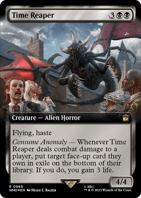 Time Reaper (WHO-965) - Doctor Who: (Extended Art) Foil
