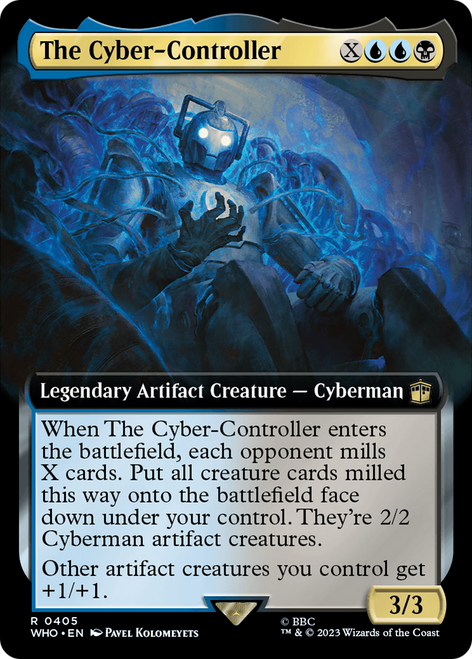 The Cyber-Controller (WHO-405) - Doctor Who: (Extended Art) Foil