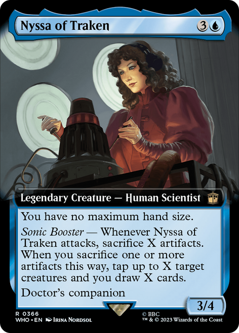 Nyssa of Traken (WHO-366) - Doctor Who: (Extended Art) Foil