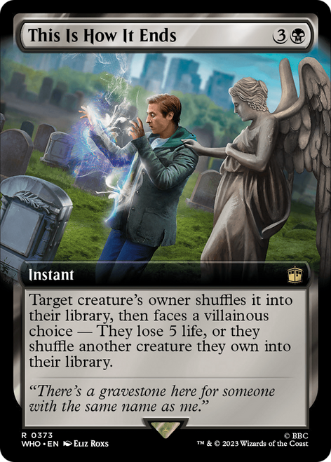 This Is How It Ends (WHO-373) - Doctor Who: (Extended Art) Foil