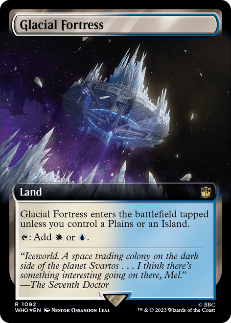 Glacial Fortress (WHO-1092) - Doctor Who: (Extended Art) Foil