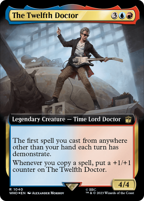 The Twelfth Doctor (WHO-1040) - Doctor Who: (Extended Art) Foil