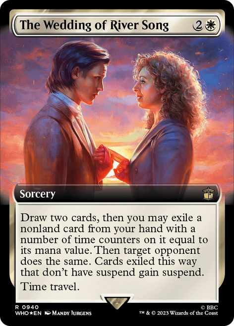 The Wedding of River Song (WHO-940) - Doctor Who: (Extended Art) Foil