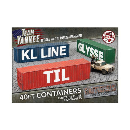 Battlefield in a Box: Team Yankee - 40ft Containers (Modern)