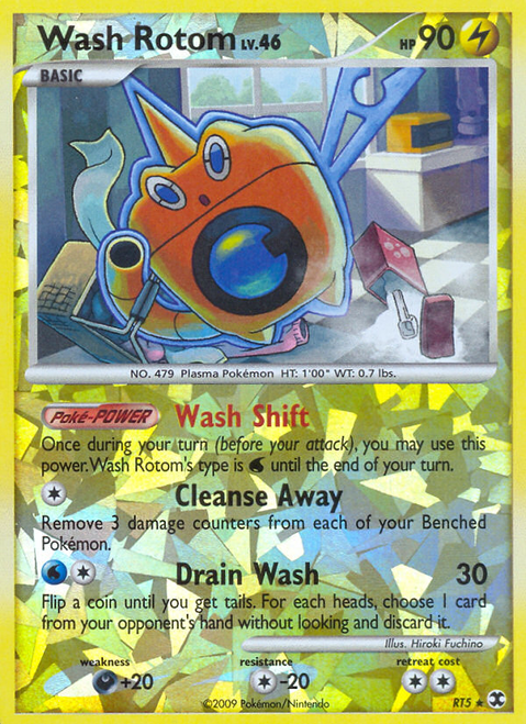 Wash Rotom RT5/111 - Rising Rivals Reverse Holofoil(MP)
